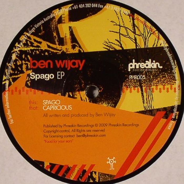 WIJAY, Ben - Spago EP