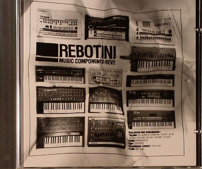 REBOTINI, Arnaud/VARIOUS - Music Components Rev 2