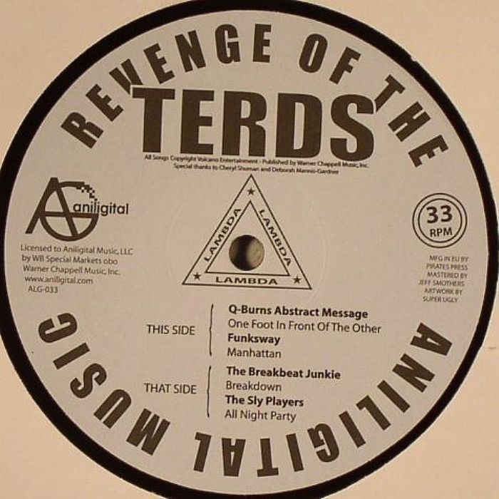 Q BURNS ABSTRACT MESSAGE/FUNKSWAY/THE BREAKBEAT JUNKIE/THE SLY PLAYERS - Revenge Of The Terds
