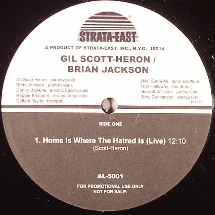 SCOTT HERON, Gil/BRIAN JACKSON - Home Is Where The Hatred Is (live)