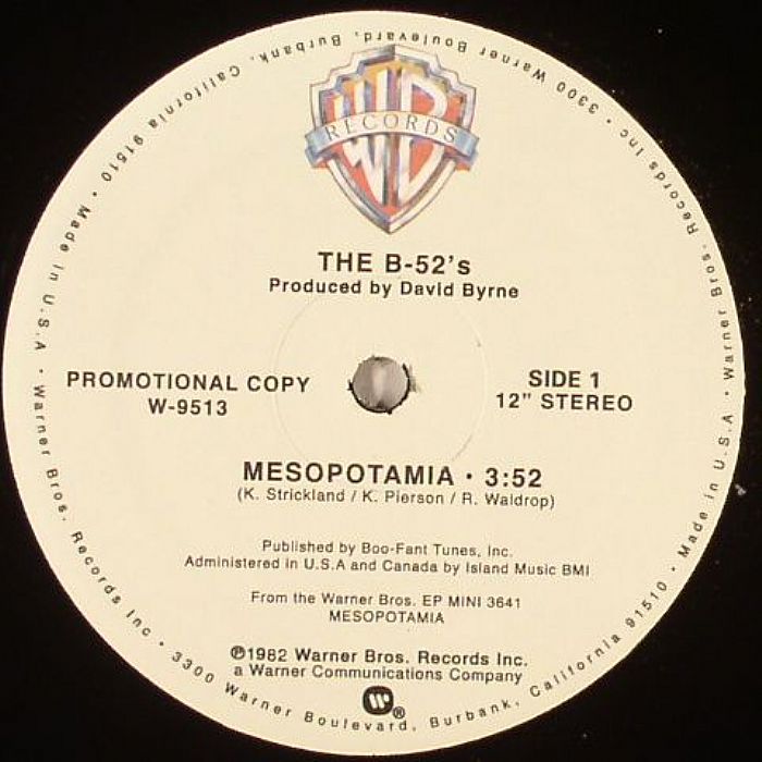 B 52's, The - Mesopotamia
