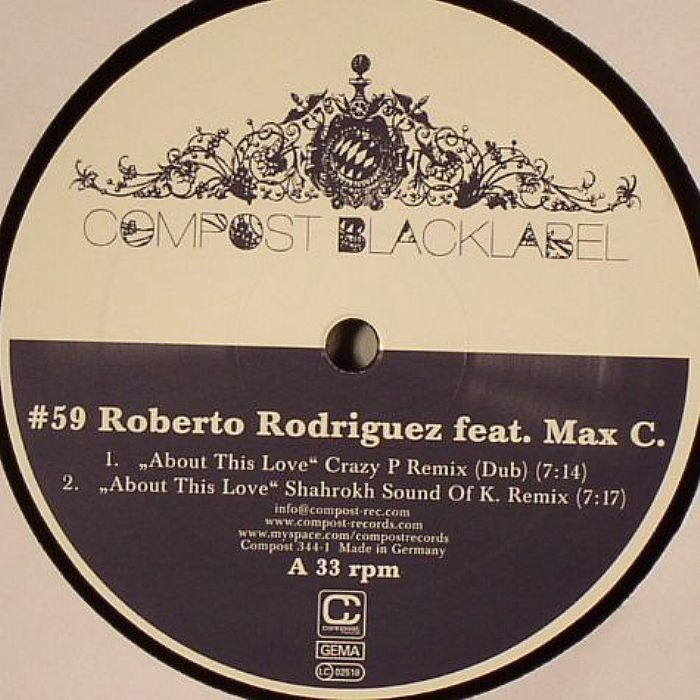 RODRIGUEZ, Roberto feat MAX C - About This Love