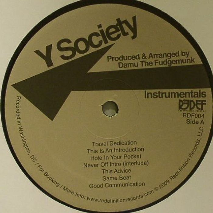 Y SOCIETY - Y Society (instrumentals)