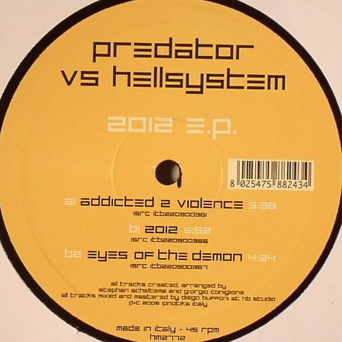 PREDATOR vs HELLSYSTEM - 2012 EP