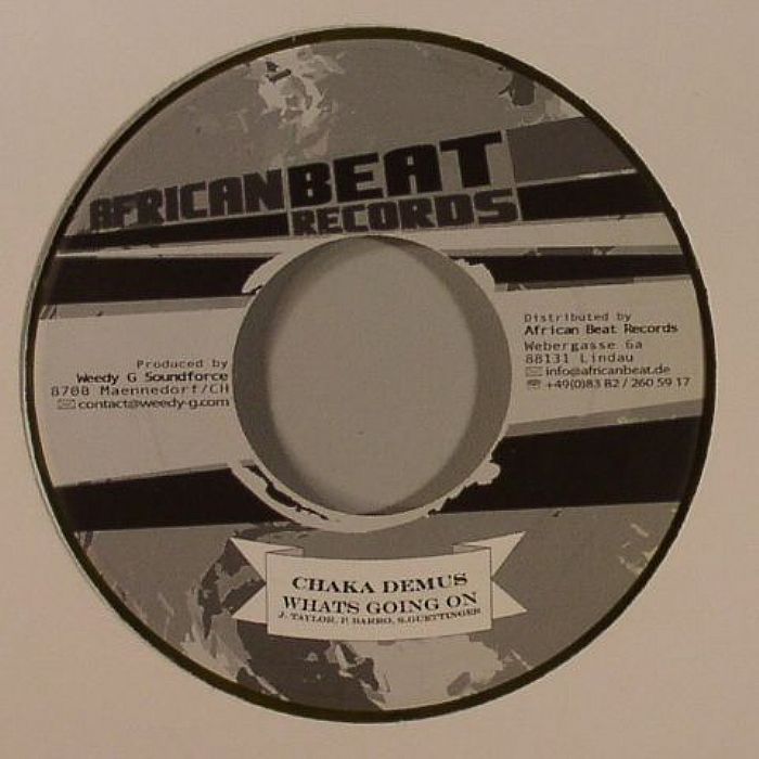 CHAKA DEMUS/COOKIE THE HERBALIST - What's Going On (Bubbler Riddim)