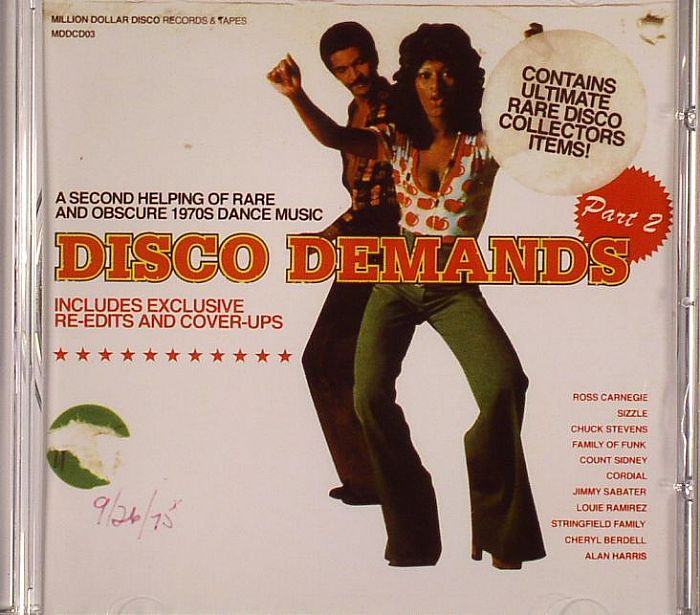 KENT, Al/VARIOUS - Disco Demands Part 2: A Second Helping Of Rare & Obscure 1970s Dance Music