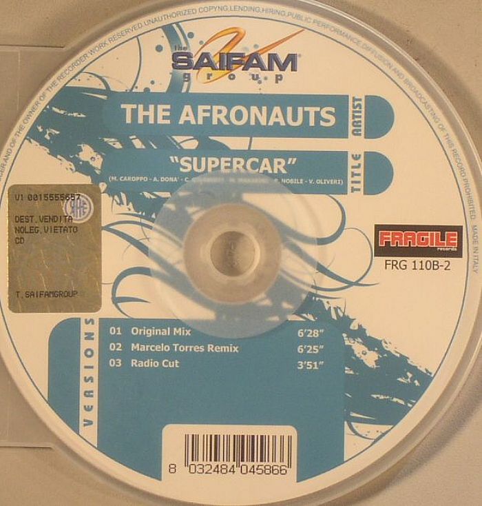 AFRONAUTS, The - Supercar