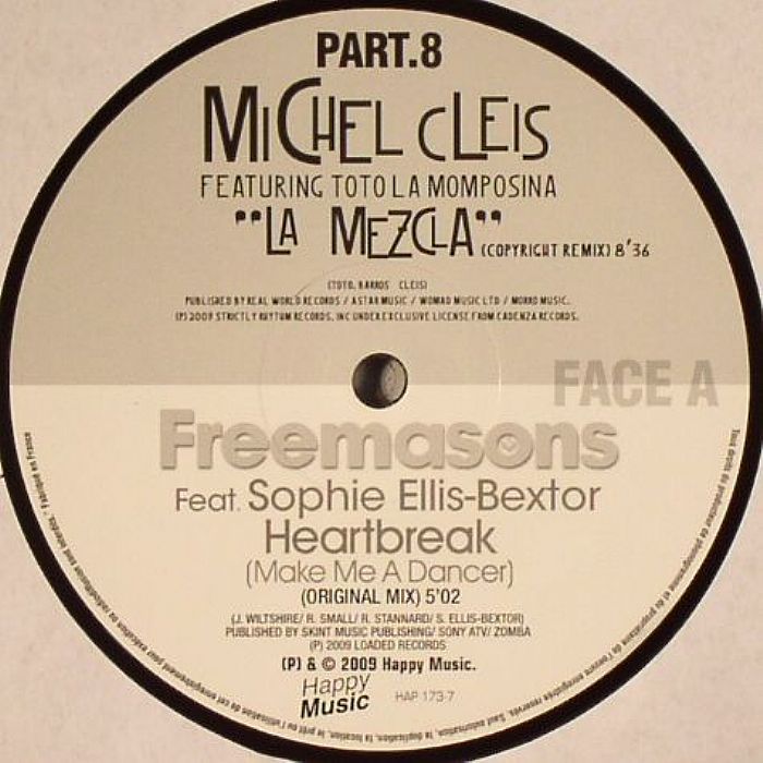 CLEIS, Michel feat TOTO LA MOMPOSINA/FREEMASONS feat SOPHIE ELLIS BEXTOR/MARCHI's FLOW vs LOVE feat MISS TIA/JD DAVIS - La Mezcla