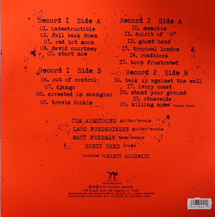 RANCID - Indestructible