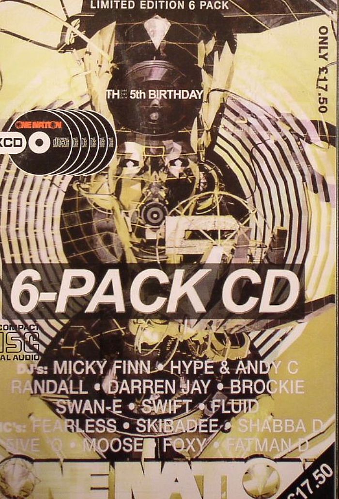 MAMPI SWIFT/SWAN E/MICKEY FINN/HYPE/ANDY C/BROCKIE/RANDALL/VARIOUS - One Nation The 5th Birthday 1998