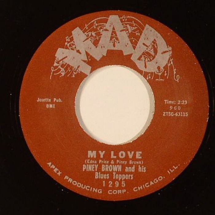 BROWN, Piney & HIS BLUES TOPPERS - Sugar In My Tea (Cream In My Coffee)