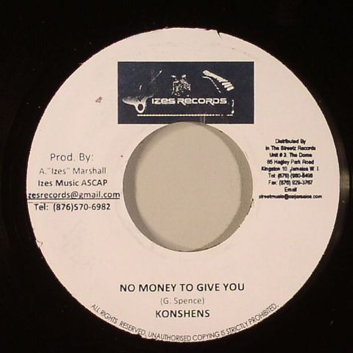 KONSHENS - No Money To Give You (Fullblast Riddim)