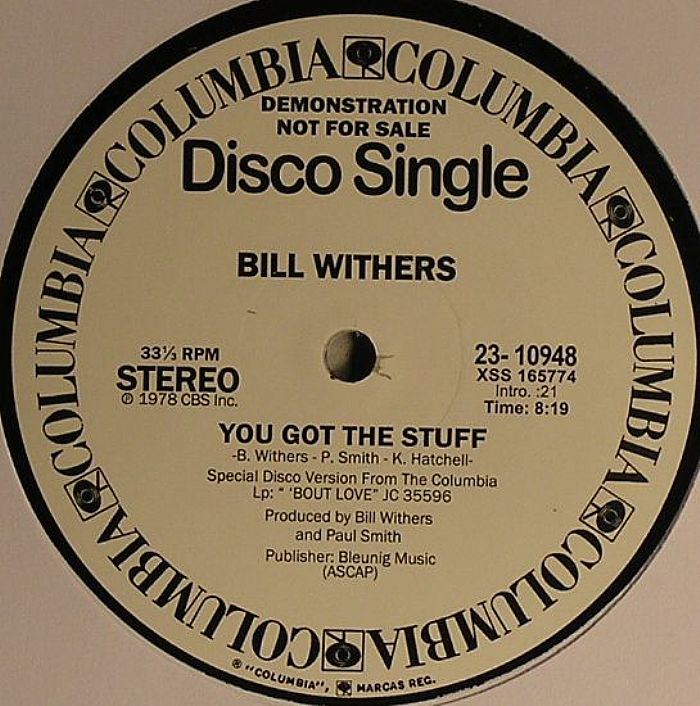 WITHERS, Bill - You Got The Stuff