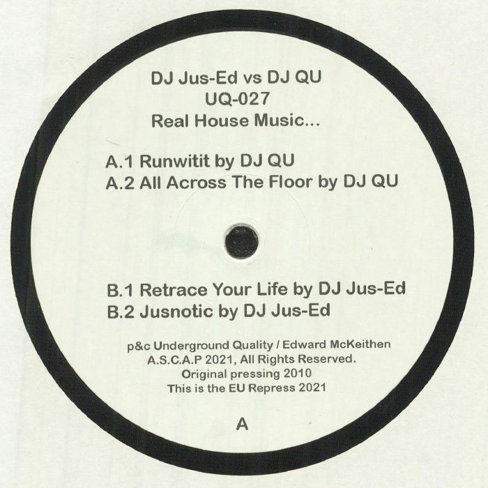 DJ JUS ED vs DJ QU - Real House Music