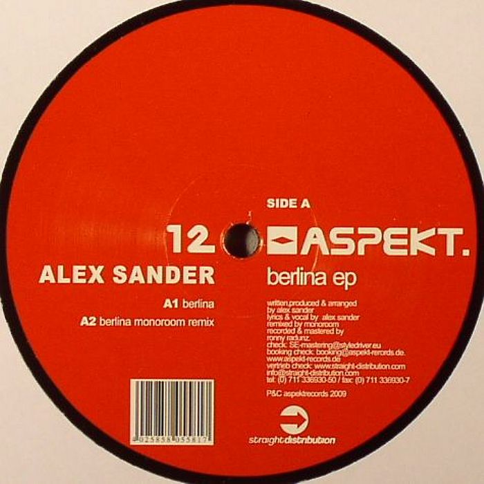 SANDER, Alex - Berlina EP