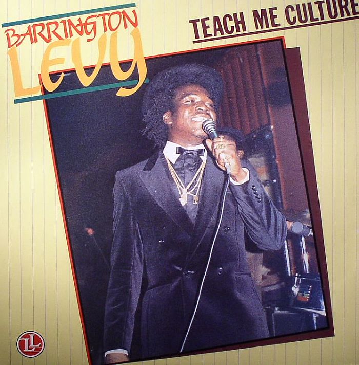 Barrington Levy – Teach Me Culture vinyl cover