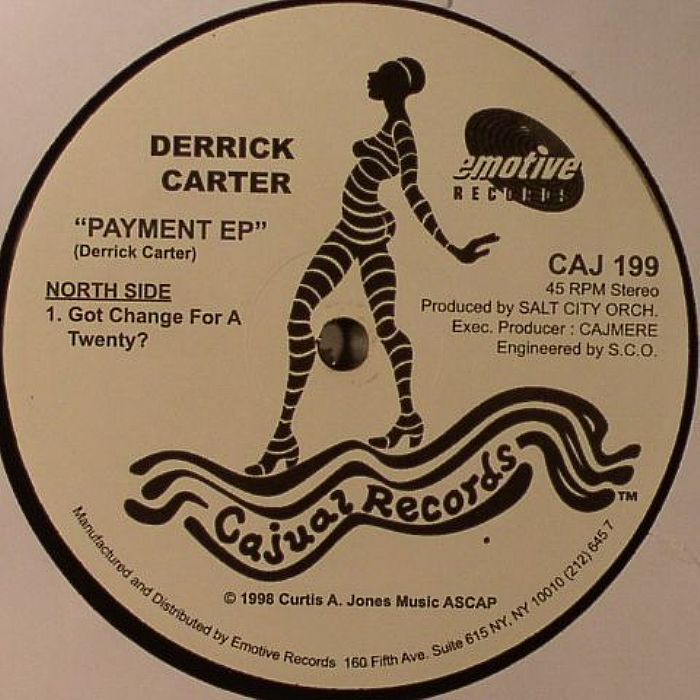 CARTER, Derrick/CAJMERE - Payment EP