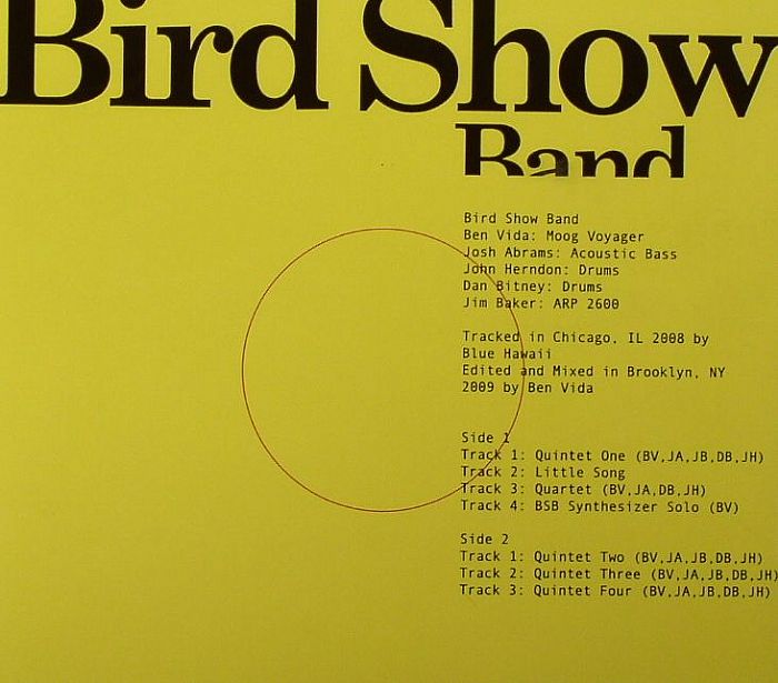 BIRD SHOW BAND - Bird Show Band