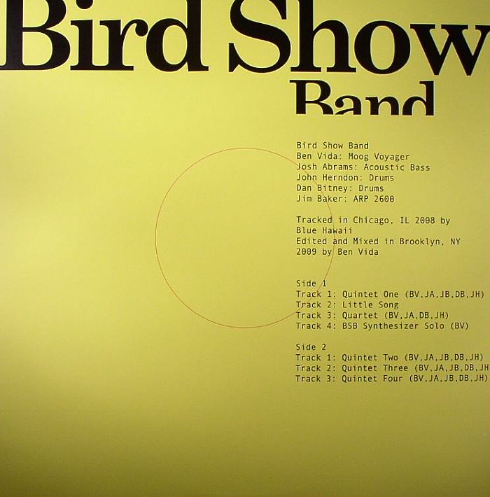 BIRD SHOW BAND - Bird Show Band