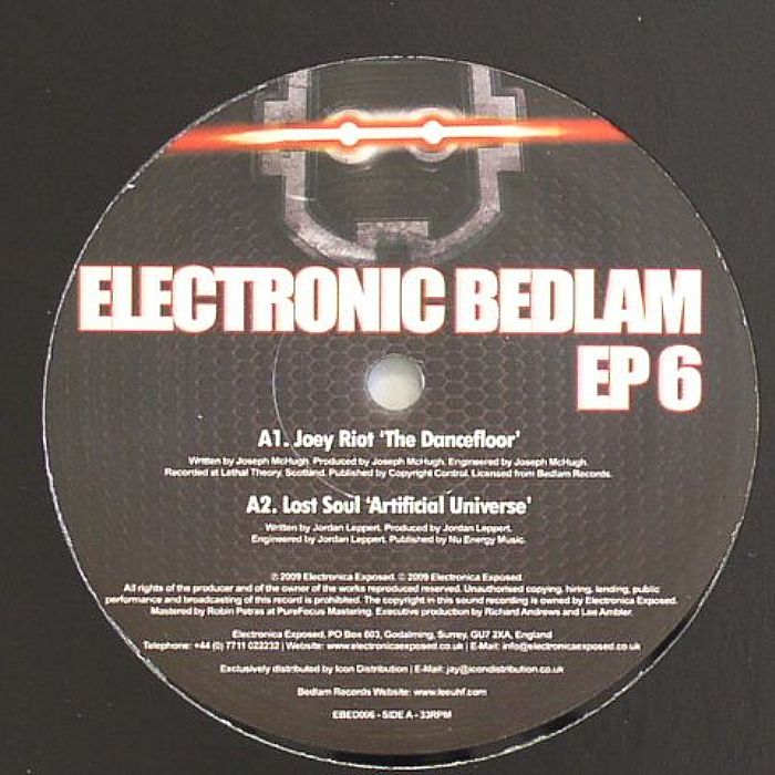 RIOT, Joey/LOST SOUL/33/LEE UHF/MOZZ - Electronic Bedlam EP 6