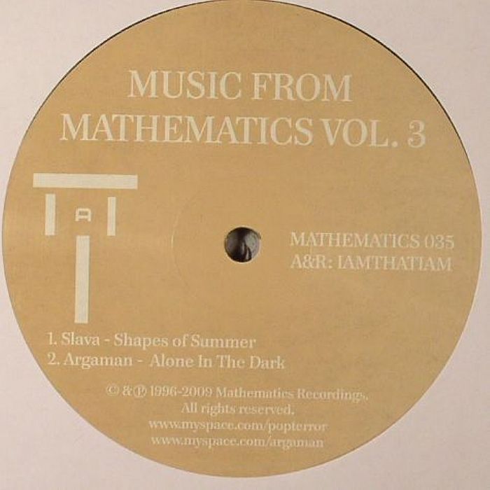 SLAVA/ARGAMAN/IFM - Music From Mathematics Vol 3