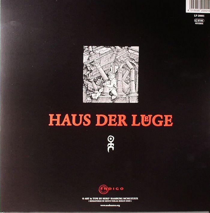 EINSTURZENDE NEUBAUTEN - Haus Der Luege