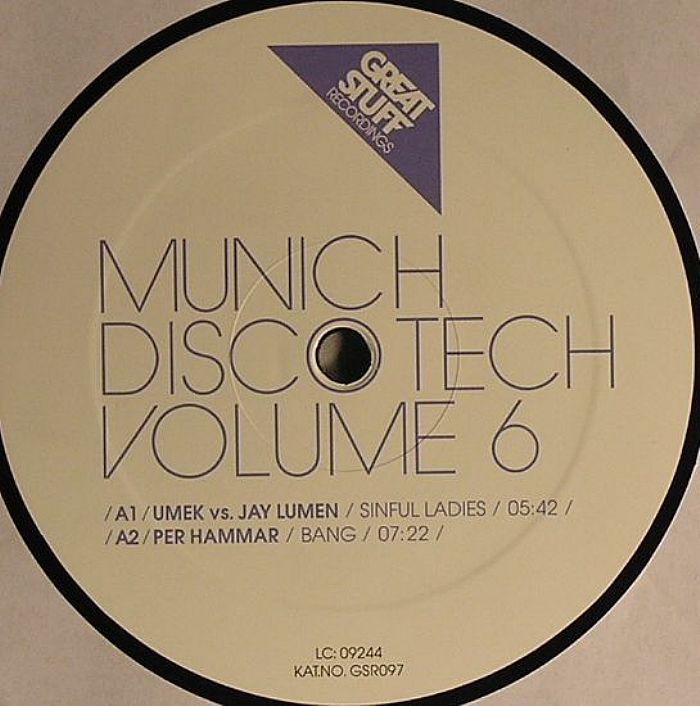 UMEK vs JAY LUMEN/PER HAMMAR/VINCENT THOMAS - Munich Disco Tech Vol 6