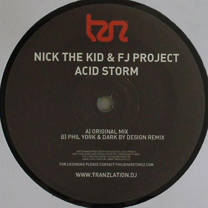 NICK THE KID/FJ PROJECT - Acid Storm