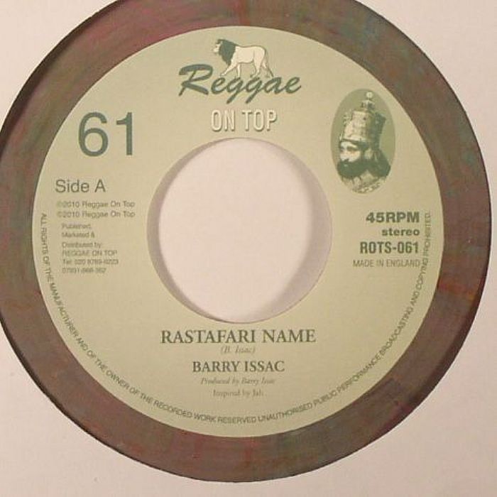 ISSAC, Barry/REGGAE ON TOP ALL STARS - Rastafari Name