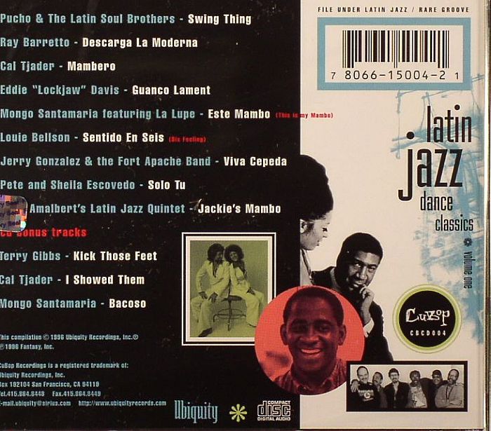 VARIOUS - Latin Jazz Dance Classics Volume One
