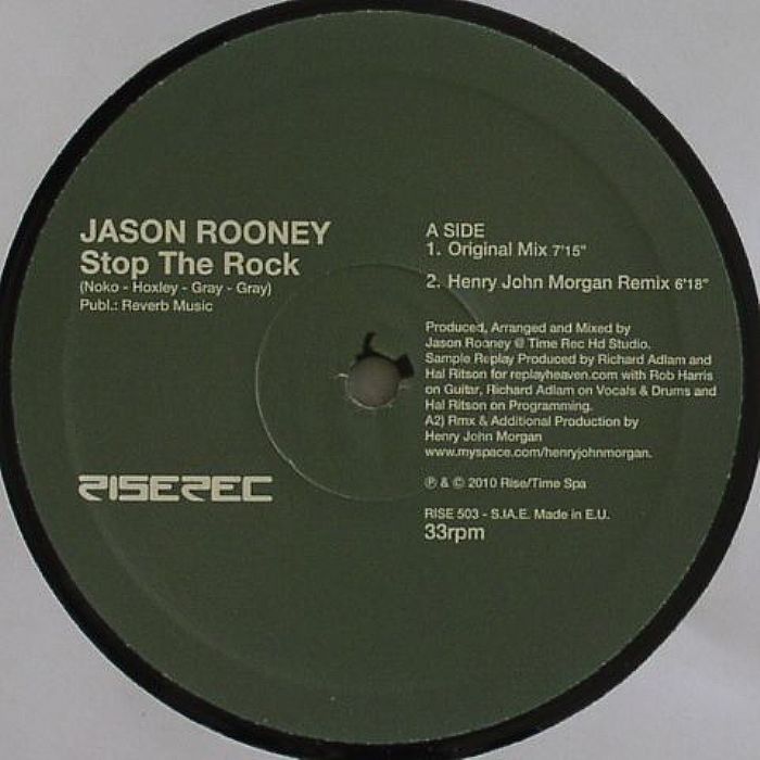 ROONEY, Jason - Stop The Rock