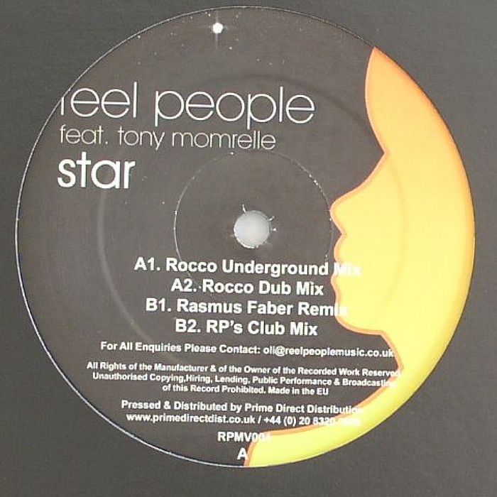 REEL PEOPLE feat TONY MOMRELLE - Star