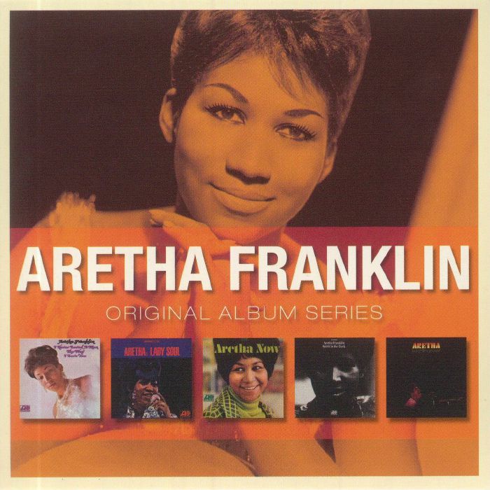 FRANKLIN, Aretha - Original Album Series (I Never Loved A Man The Way I Love You & Lady Soul & Aretha Now & Spirit In The Dark & Aretha Live At Fillmore West)