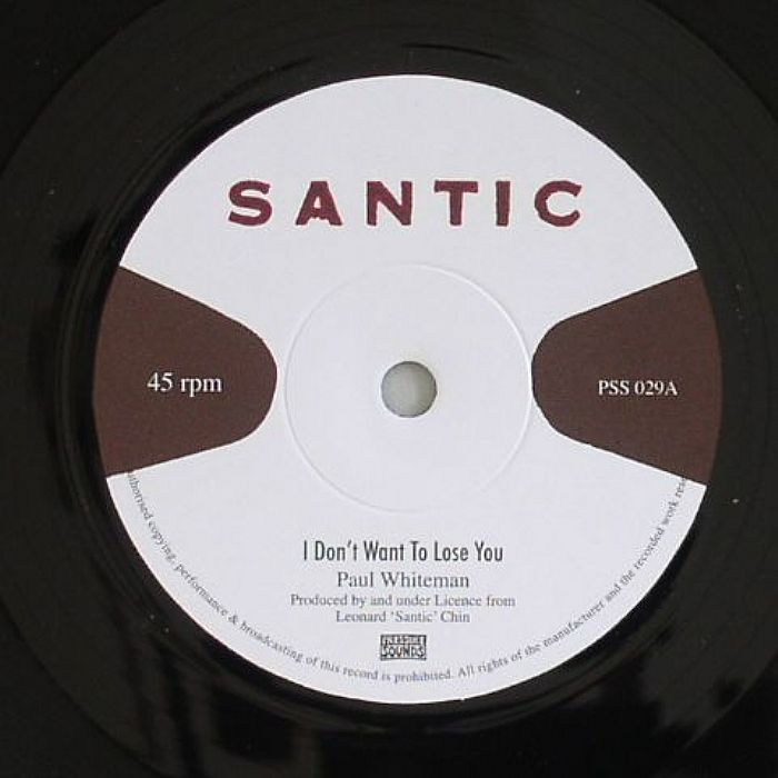 WHITEMAN, Paul/KING TUBBY/THE SANTIC ALL STARS - I Don't Want To Lose You