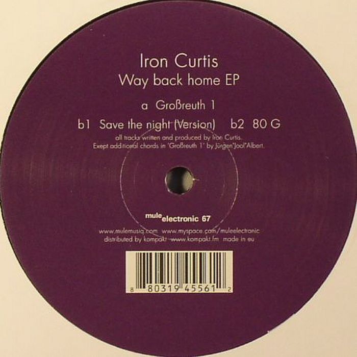IRON CURTIS - Way Back Home EP