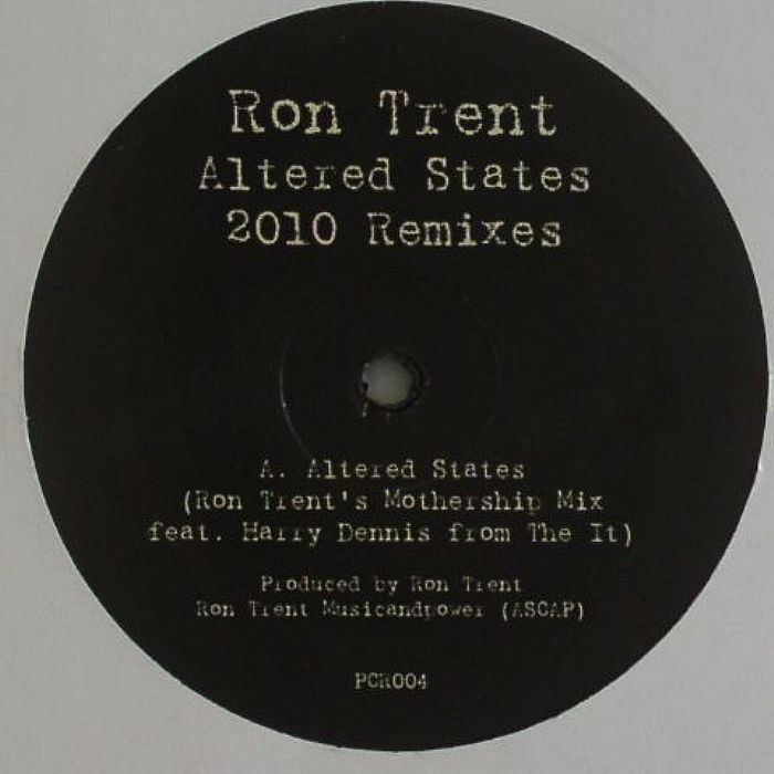 TRENT, Ron - Altered States (2010 remixes)