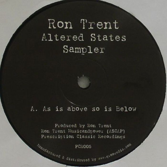 TRENT, Ron - Altered States Sampler
