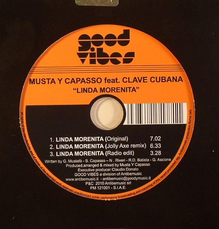 MUSTA/CAPASSO feat CLAVE CUBANA - Linda Morenita