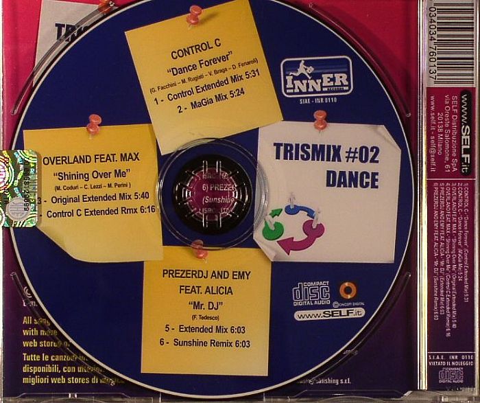CONTROL C/OVERLAND feat MAX/PREZERDJ/EMY feat ALICIA - Trismix #02: Dance