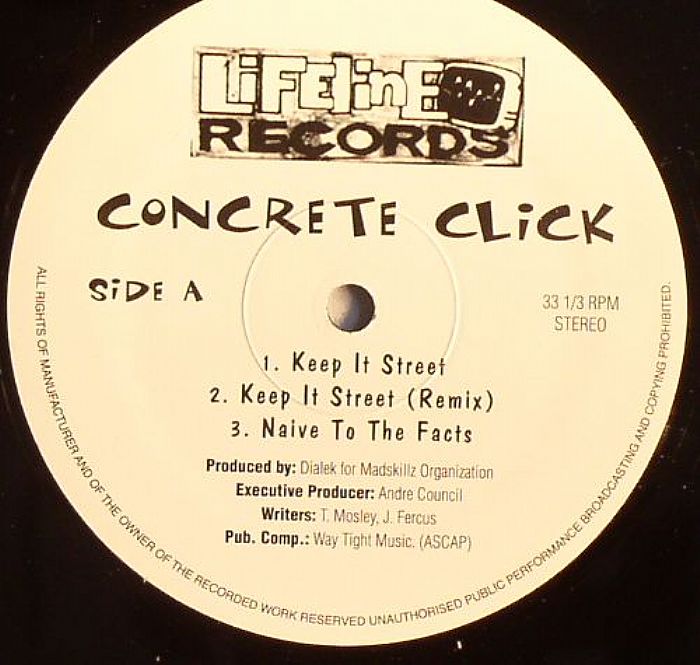 CONCRETE CLICK - Keep It Street EP