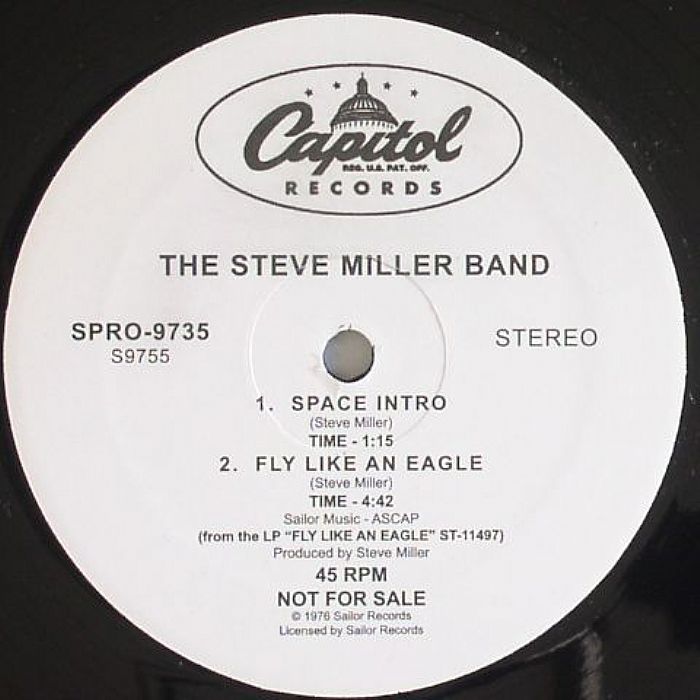 STEVE MILLER BAND, The - Space Intro/Fly Like An Eagle