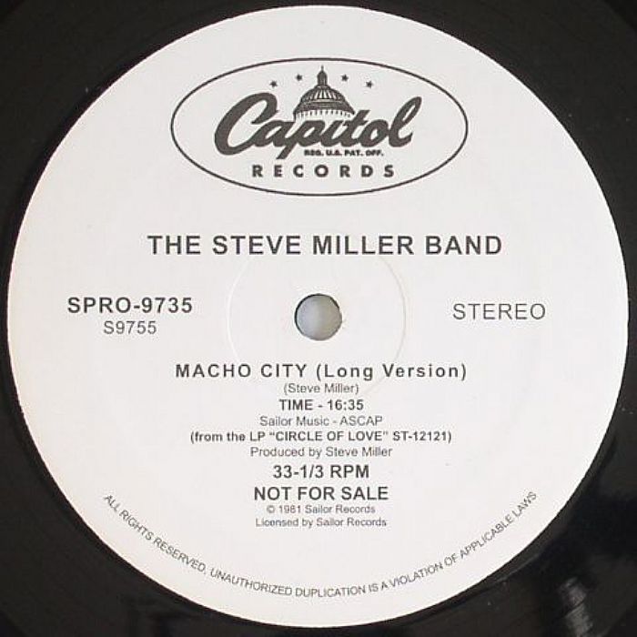 STEVE MILLER BAND, The - Space Intro/Fly Like An Eagle