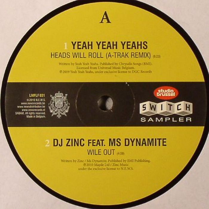 YEAH YEAH YEAHS/DJ ZINC feat MS DYNAMITE/FOUR TET/FLORENCE & THE MACHINE - Switch Sampler