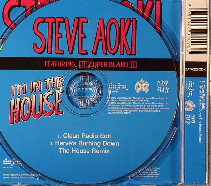 AOKI, Steve feat ZUPER BLAHQ - I'm In The House
