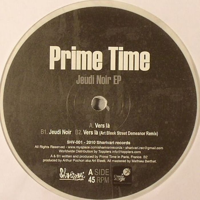 PRIME TIME - Jeudi Noir EP