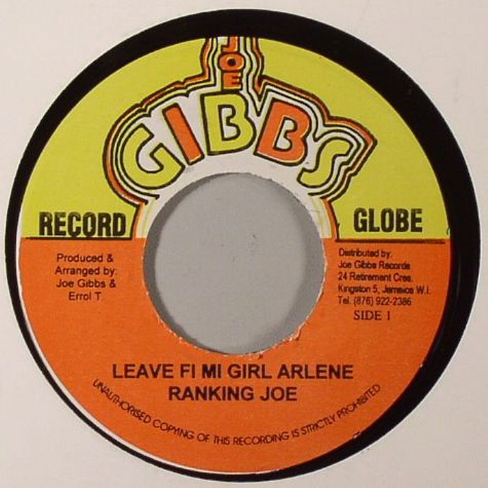 RANKING JOE/JOE GIBBS & THE PROFESSIONALS - Leave Fi Mi Girl Arlene