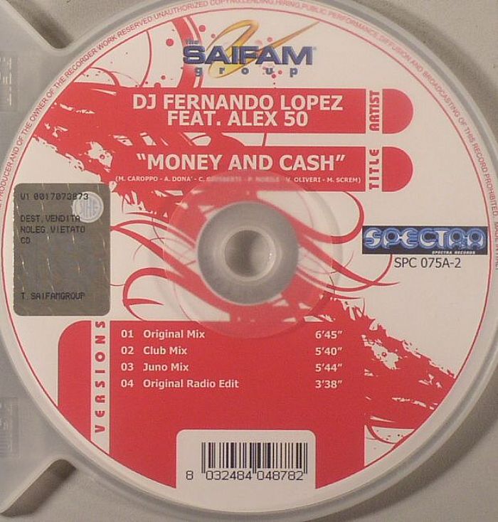 DJ FERNANDO LOPEZ feat ALEX 50 - Money & Cash