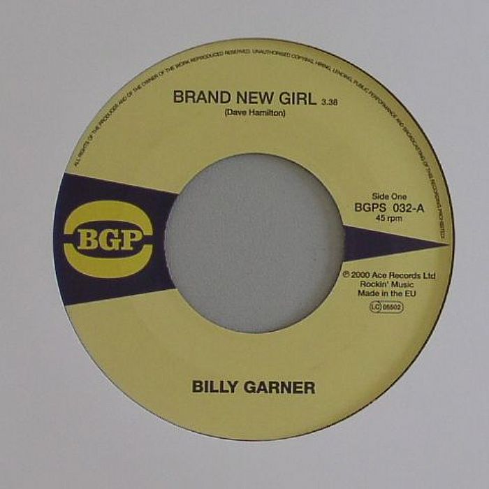 GARNER, Billy - Brand New Girl
