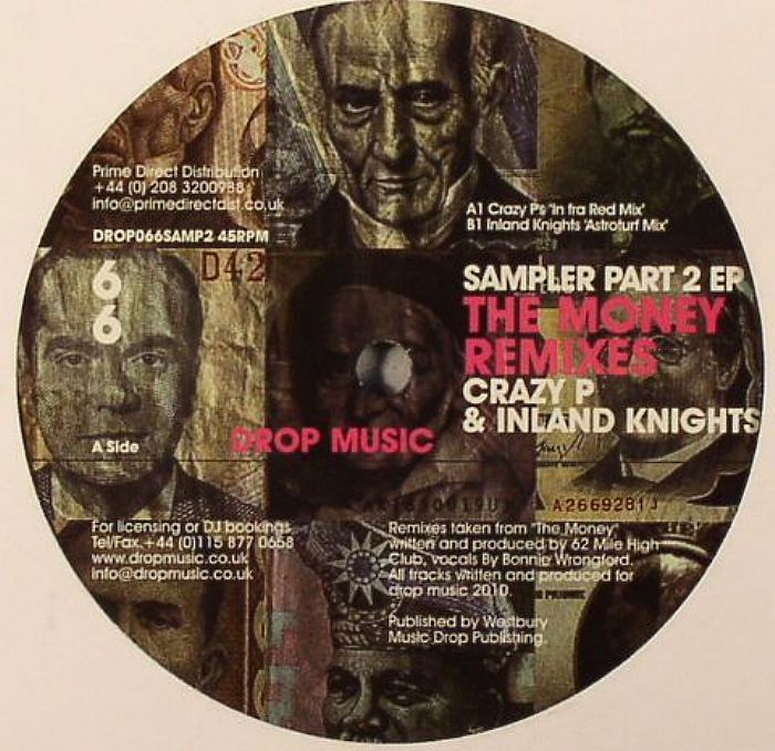 CRAZY P/INLAND KNIGHTS - Sampler Part 2 EP: The Money (remixes)