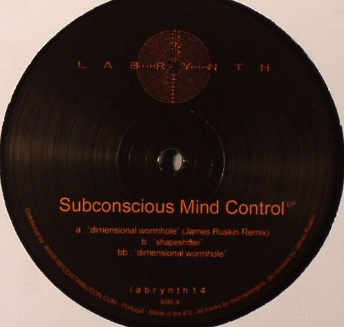 RUSKIN, James/MICHAELANGELO - Subconscious Mind Control EP